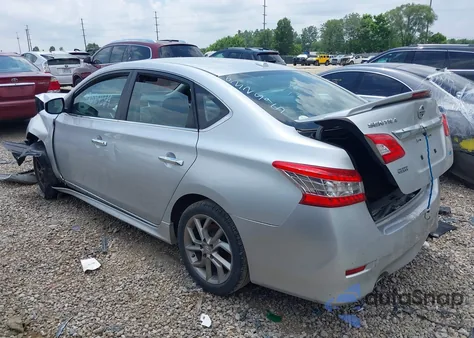 2014 Nissan Sentra Sr z USA, uszkodzony, nr VIN 3N1AB7AP4EL632595